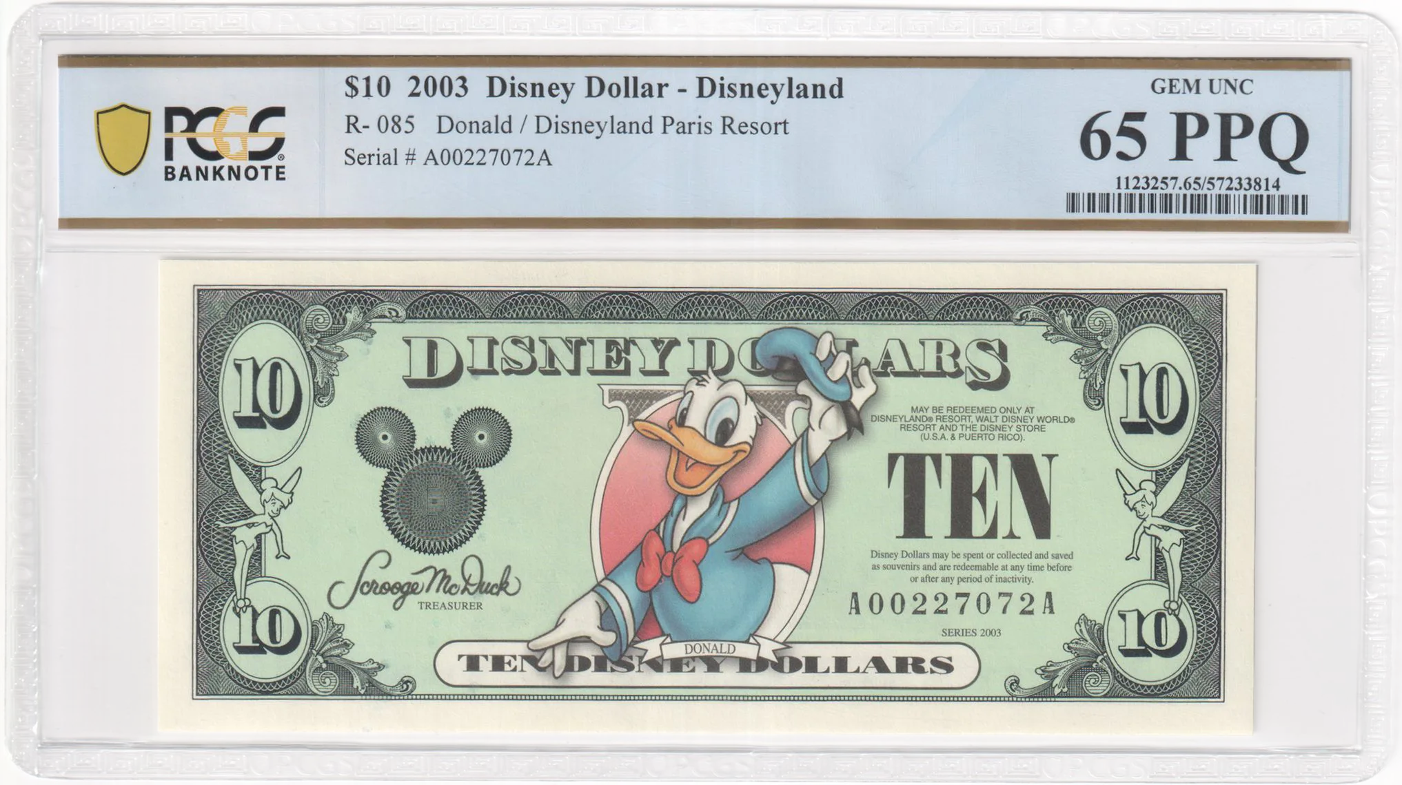Disney Dollar 4