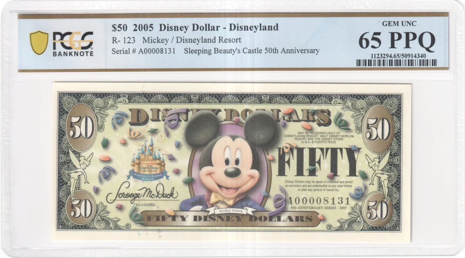 Disney Dollar 1